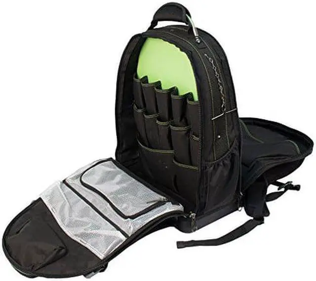 Alt view image 11 of 11 - Greenlee 0158-26 Professional Tool Backpack