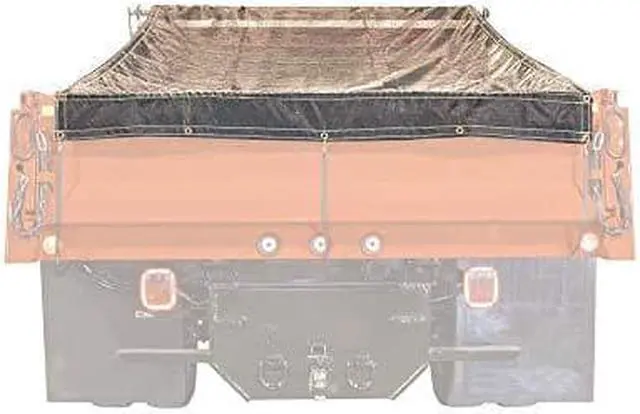 Alt view image 7 of 7 - BUYERS PRODUCTS 3008210 Mesh Tarp, 7 x 15 ft., 10 mil, PVC Coated Polyester,