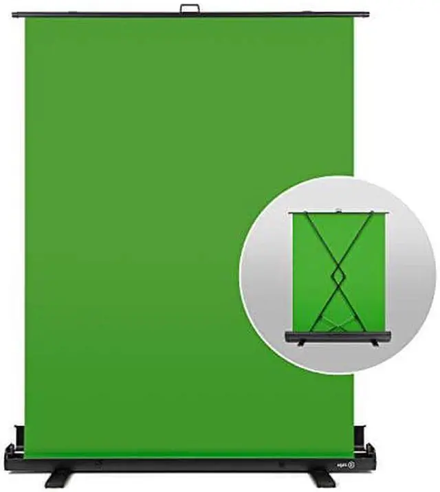 Alt view image 7 of 7 - Elgato Green Screen - 10GAF9901 - Collapsible Chroma Key Panel