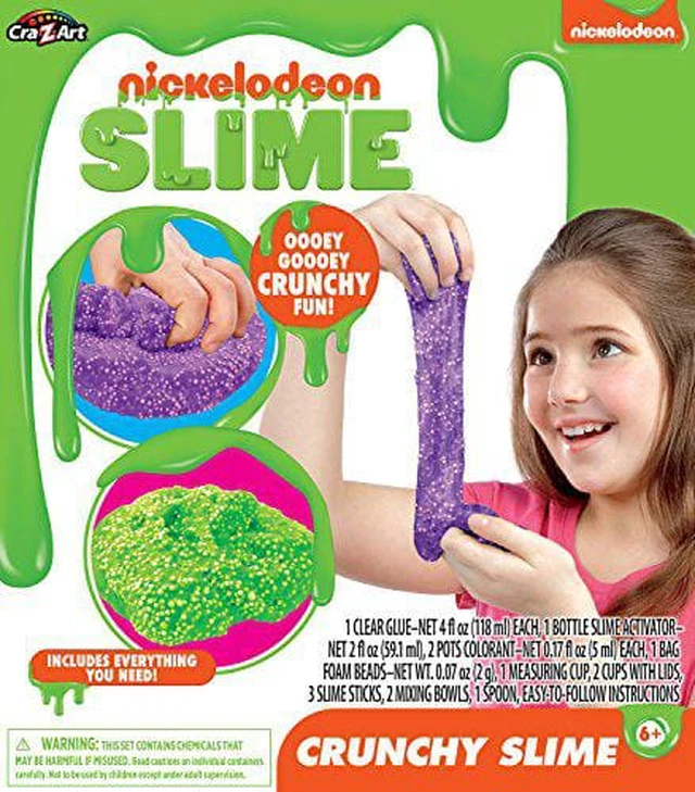 Main image of Cra-Z-Art Nickelodeon Crunchy Slime Kit, Brown/a (18871)