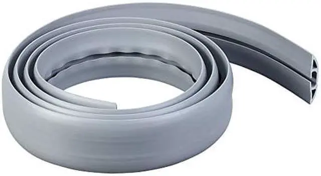 Alt view image 6 of 6 - Monoprice Rubber Duct Cable Cover, 10 Feet