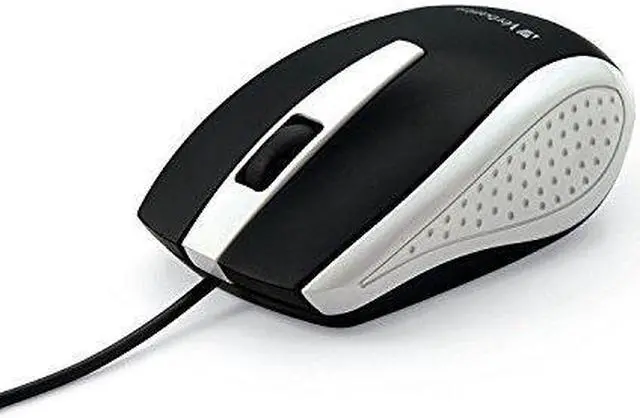 Alt view image 18 of 20 - Verbatim Mouse Optical Corded f/PCs & Macs White/Black 99740