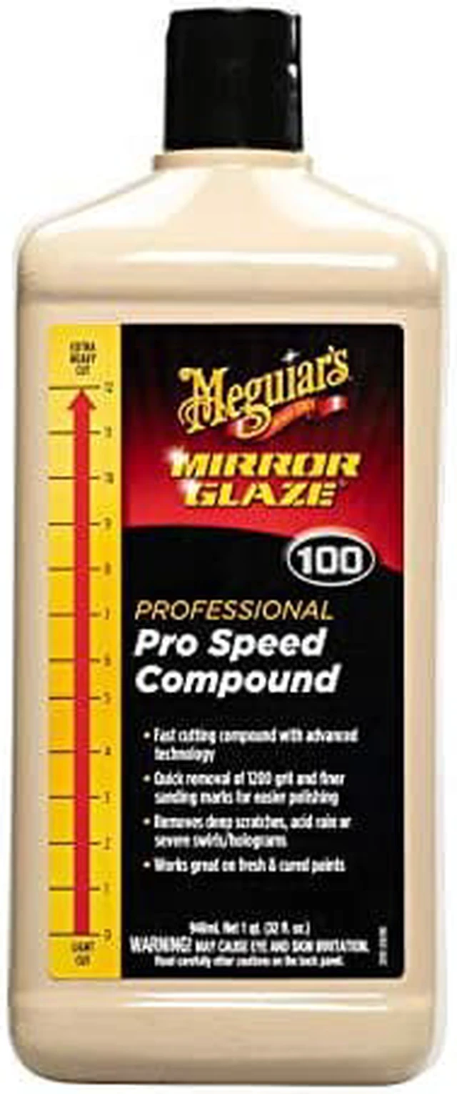 Alt view image 2 of 3 - Meguiar's M10032 Mirror Glaze Pro Speed Compound - 32 oz.
