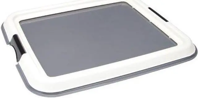 Alt view image 2 of 2 - IRIS Small Pet Training Pad Holder,  Dark Gray