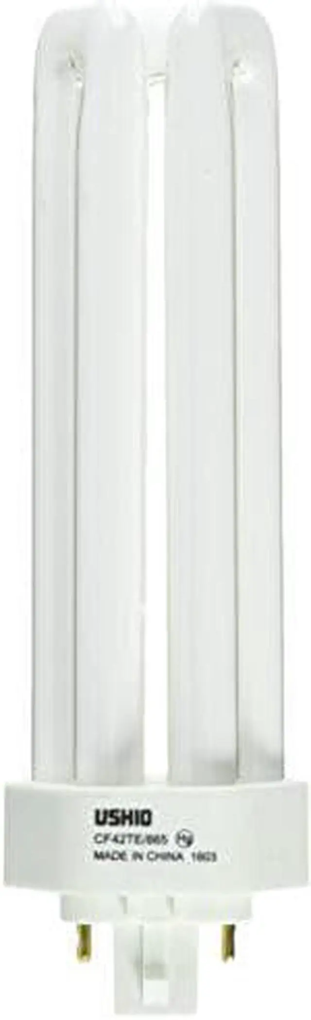 Alt view image 6 of 6 - Ushio 3000226 - CF42TE/865 Triple Tube 4 Pin Base Compact Fluorescent Light Bulb