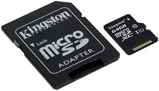 Alt view image 16 of 16 - Kingston Canvas Select 64GB microSDHC Class 10 UHS-I 80MB/s Flash Memory Card