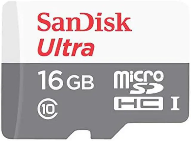 Alt view image 7 of 13 - SanDisk Ultra SDSQUNS-016G-GN3MN 16GB 80MB/s UHS-I Class 10 microSDHC Card