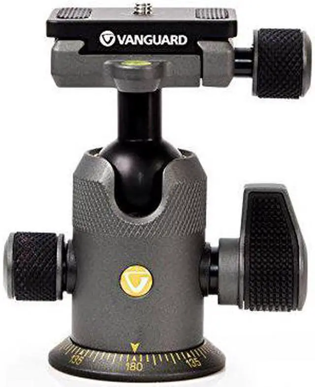 Alt view image 9 of 15 - Vanguard Alta BH-100 Aluminum Ball Head - 22 lb Max Load Capacity, 2 Bubble Levels