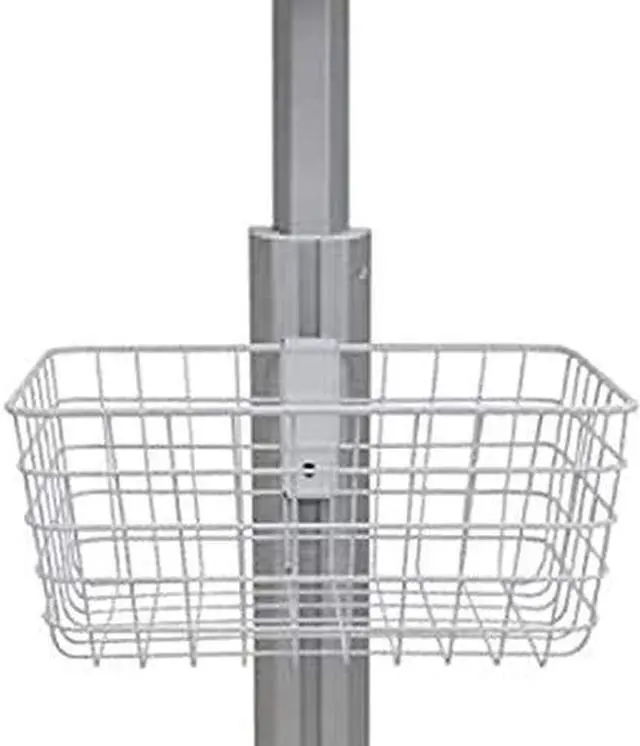 Alt view image 11 of 14 - Ergotron 98-136-216 Small - Mounting Component (Wire Basket) - White - Cart Mountable