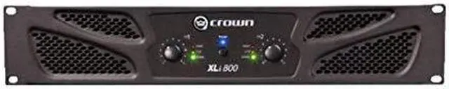 Alt view image 9 of 17 - Crown XLI800 Stereo 600-Watt Power Amplifier