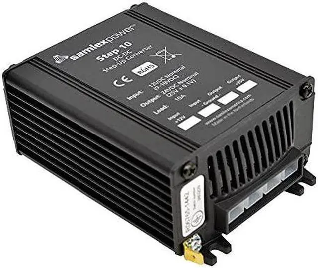 Alt view image 3 of 4 - SAMLEX STEP 10 STEP UP DC-DC CONVERTER 9-18V INPUT 24V