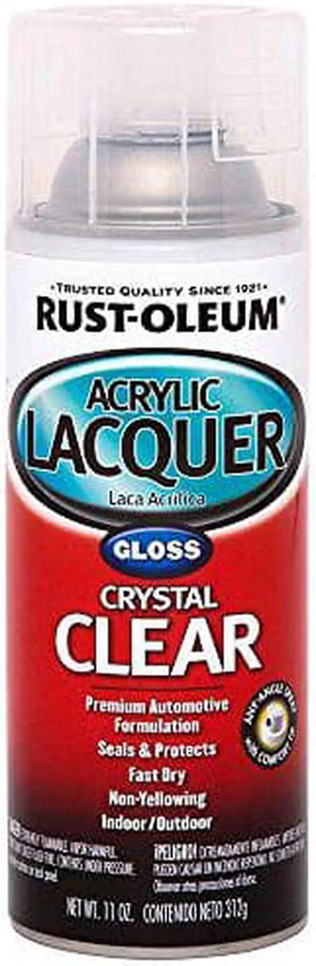 Main image of Rust-Oleum Automotive 253366 11-Ounce Acrylic Lacquer Spray, Clear Gloss