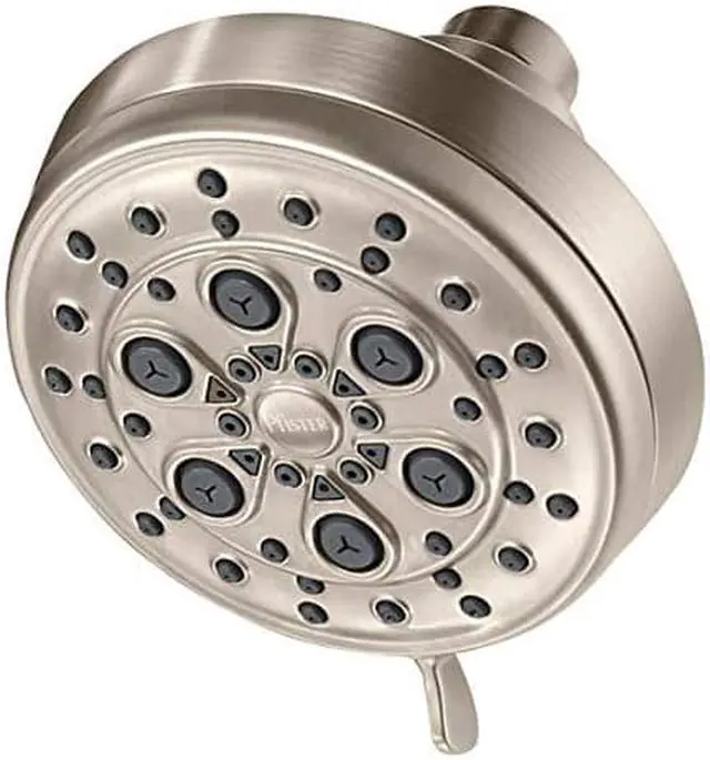 Main image of Pfister 015-WS2-VIKK Vie Multi-Function Showerhead with Full Coverage, Brushed Nickel