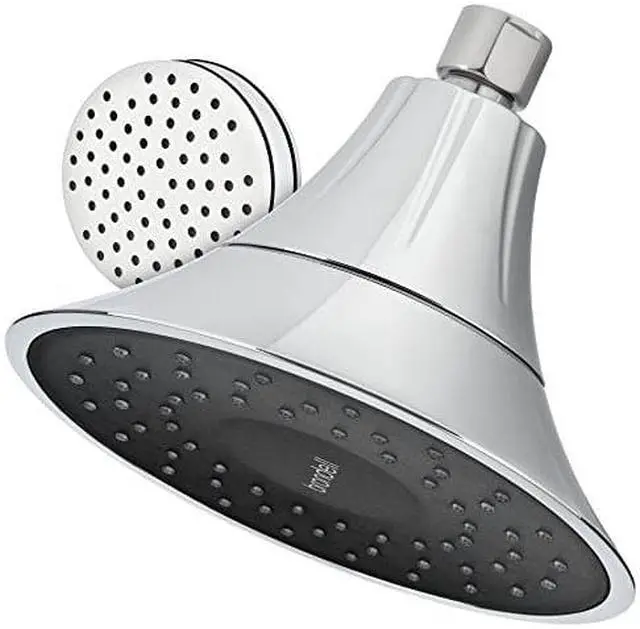 Alt view image 6 of 13 - VivaSpring Filtered Shower Head | Chrome Finish with Obsidian face and Wide Rain Spray | for softer skin and hair | 6 month filter FF-15 | Certified Filtration