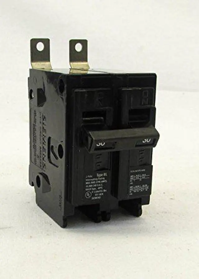 Alt view image 5 of 5 - SIEMENS B230 Miniature Circuit Breaker, BL Series, 30A, 2 Pole, 120/240V AC,