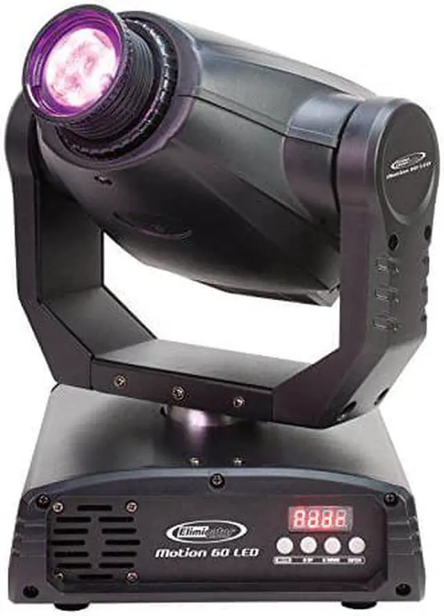 Alt view image 6 of 12 - Eliminator MOTION60LED Versatile & Low Profile 60w Led Moving H