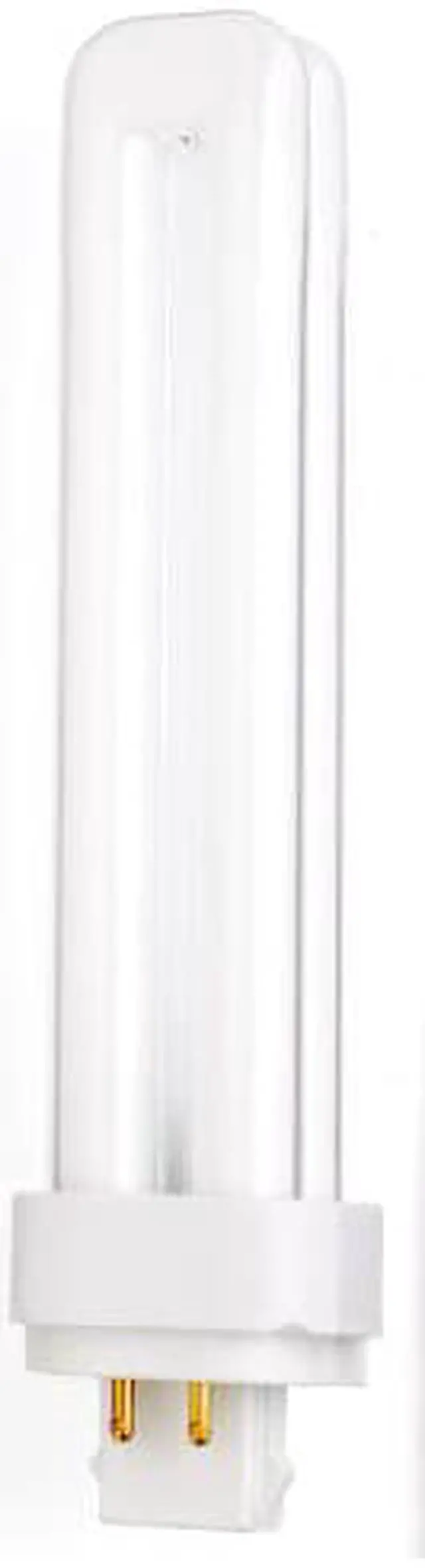 Alt view image 4 of 4 - Satco 08340 - CFD26W/4P/841 S8340 Double Tube 4 Pin Base Compact Fluorescent Light Bulb