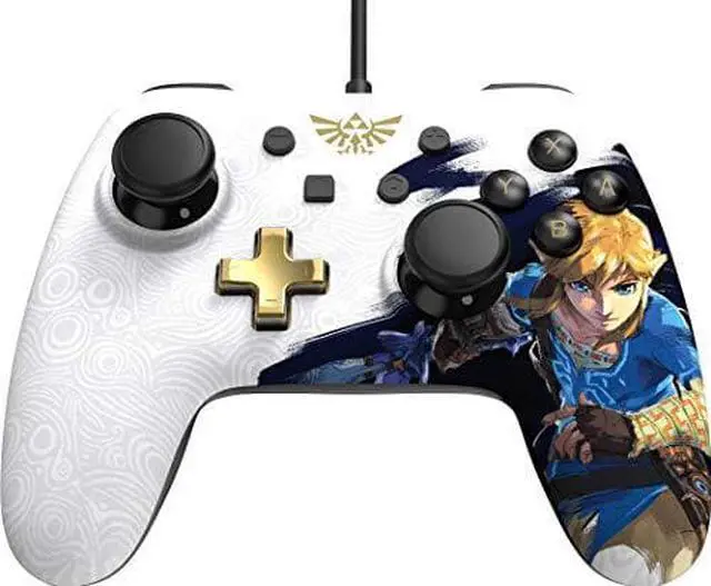 Alt view image 4 of 4 - Super Mario Edition Wired Controller for Nintendo Switch - Zelda Breath of the Wind