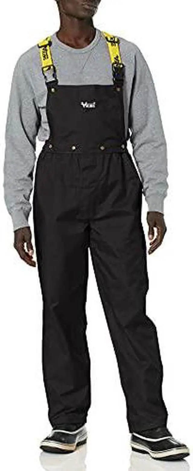 Alt view image 3 of 3 - VIKING 3307P-L Viking Journeyman 420D Bib Pant Black