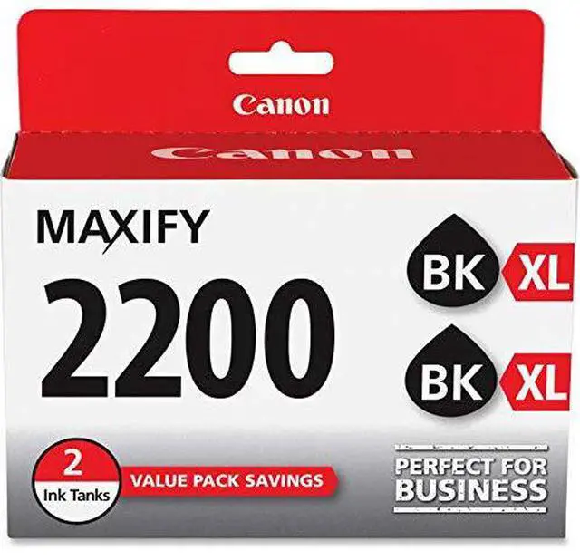 Alt view image 8 of 9 - PGI-2200XL BLACK TWIN PACK FOR