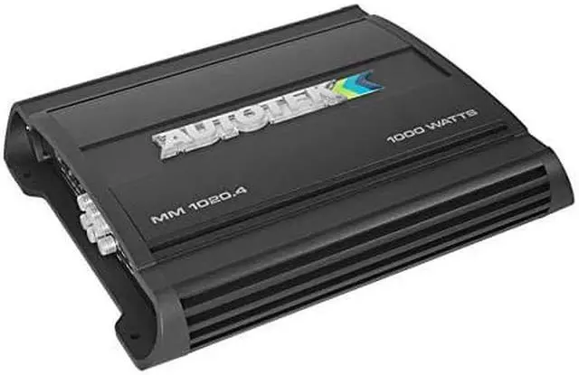 Alt view image 4 of 10 - Autotek MM1020.4 Mean Machine 1000W 4 Channel Bridgeable Amplifier Car Audio Amp