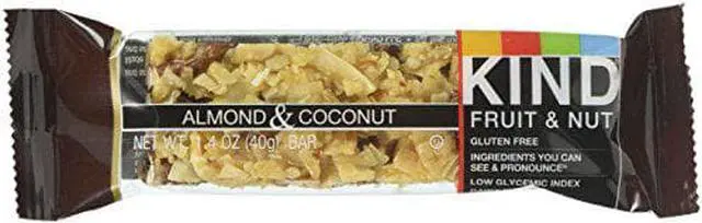Alt view image 5 of 12 - Kind Fruit and Nut Bars, Almond and Coconut, 1.4 Oz, 12/Box 17828
