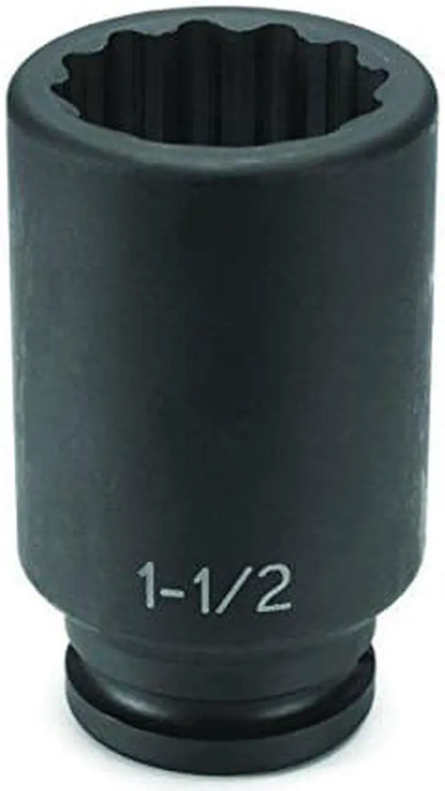 Alt view image 9 of 9 - GREY PNEUMATIC 3132D 3/4" Drive, 1" SAE Socket, 12 Points, 3/4"Dx1"D,