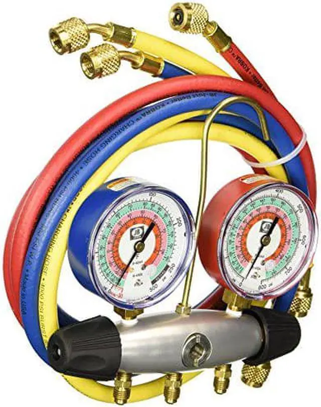 Alt view image 3 of 3 - JB INDUSTRIES 24233 Manifold Gauge, 2-Valve