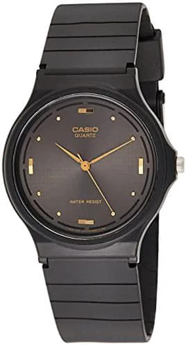 Main image of Casio Mens MQ76-1A Resin Quartz Watch with Black Dial, Black, Size No Size