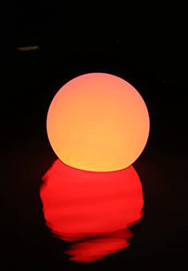 Alt view image 8 of 8 - Color Changing Waterproof LED Light - Ellipsis Ball