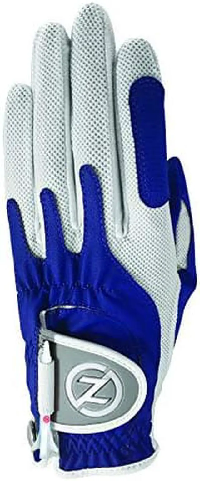 Alt view image 4 of 5 - Zero Friction Performance Womens Golf Glove LH (Blue)
