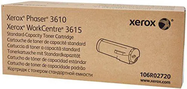Alt view image 3 of 3 - Xerox Black Toner Cartridge for the Phaser 3610 or WorkCentre 3615 (106R02720)