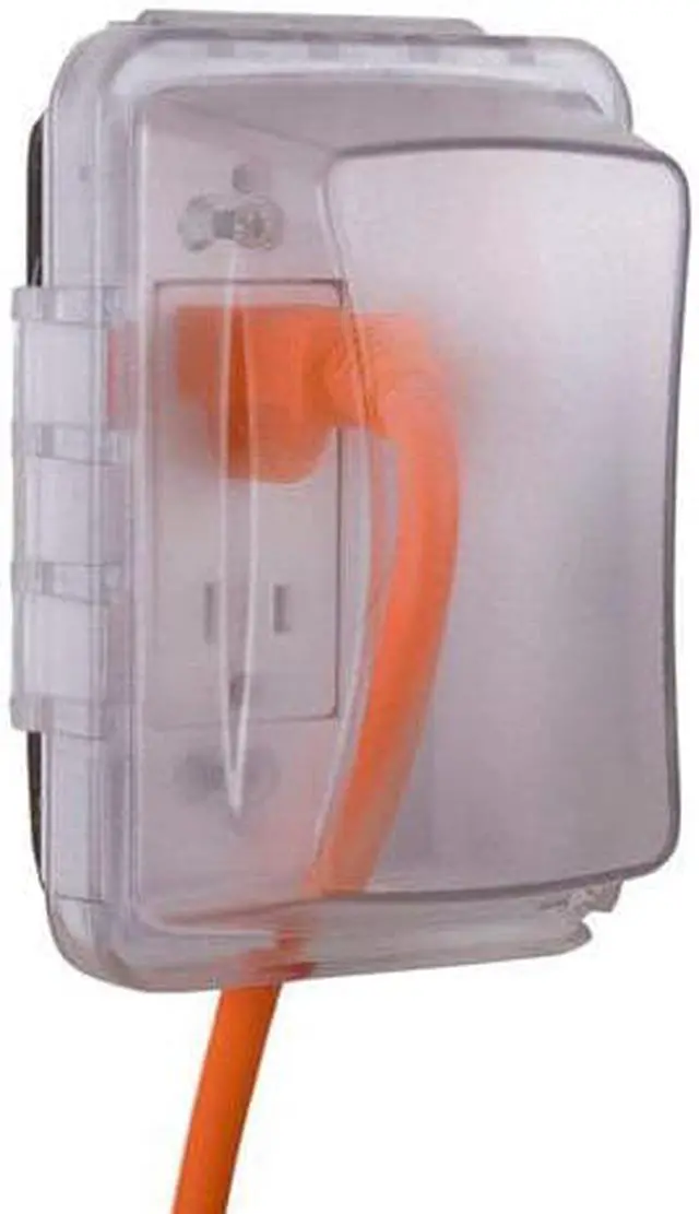 Alt view image 3 of 7 - TAYMAC MM410W 1 Gang -Gang Multi-directional Electrical Box Cover,