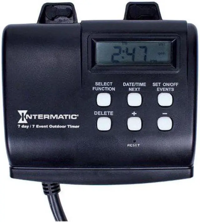 Alt view image 6 of 6 - INTERMATIC HB880R Timer,Digital,120V,15A,Plug In
