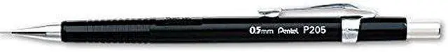 Alt view image 10 of 12 - Pentel Pencil,Mech,.5mm,Bk P205A