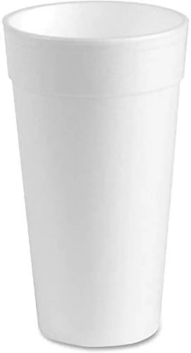 Alt view image 3 of 10 - Styrofoam Cups 24 oz 300 CT White
