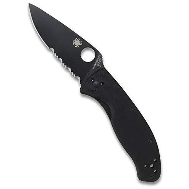 Alt view image 19 of 19 - SPYDERCO C122GBBKPS SPYDERCO TENACIOUS G-10 COMBO BLK