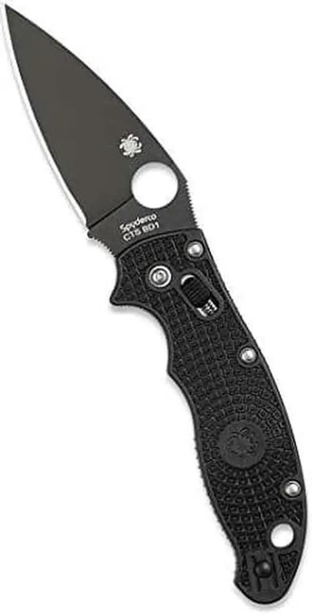Alt view image 13 of 13 - Spyderco Manix 2 Lightweight Folding Knife w/3.37" Blk Blade