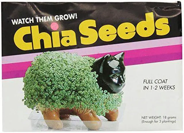 Alt view image 3 of 5 - Chia Pet Seeds (Pack Of 3)