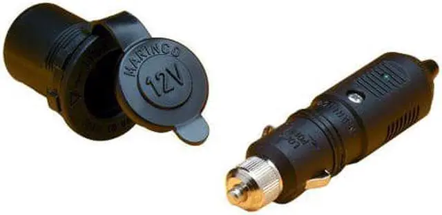 Alt view image 3 of 4 - MARINCO 12VPK SEALINK 12V PLUG AND RECEPTACLE