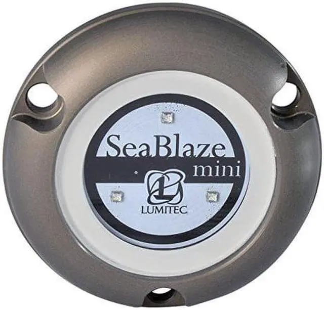 Alt view image 7 of 7 - Lumitec SeaBlaze Mini - Underwater Light - Pair - Brushed Finish - B... [101246]