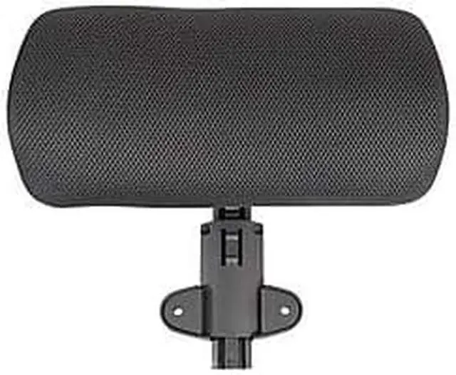 Alt view image 10 of 10 - Lorell Headrest Adjustable 1-3/5"x12-3/5"x6" Black 60329
