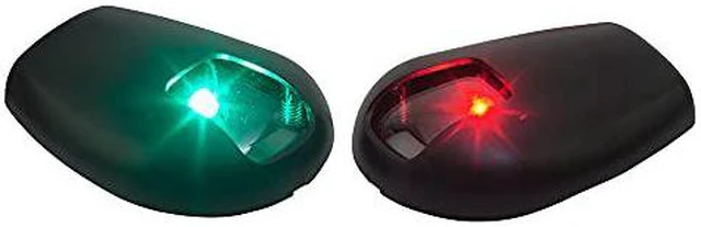Alt view image 11 of 12 - Sea-Dog Black Side Mount LED Navigation Lights - 1 NM - Port & Starboard