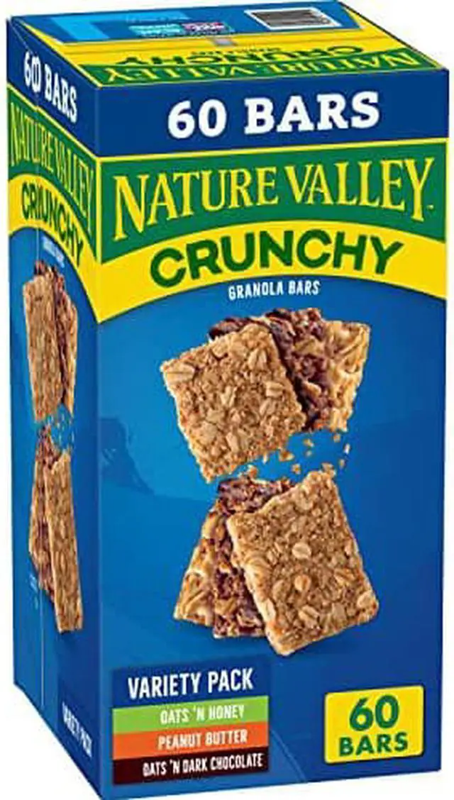 Main image of Nature Valley Crunchy Value Pack, 1.49 oz, 30 ct, 60 bars total