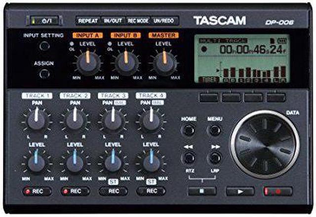 Alt view image 3 of 3 - tascam dp006 digital portastudio multitrack recorder