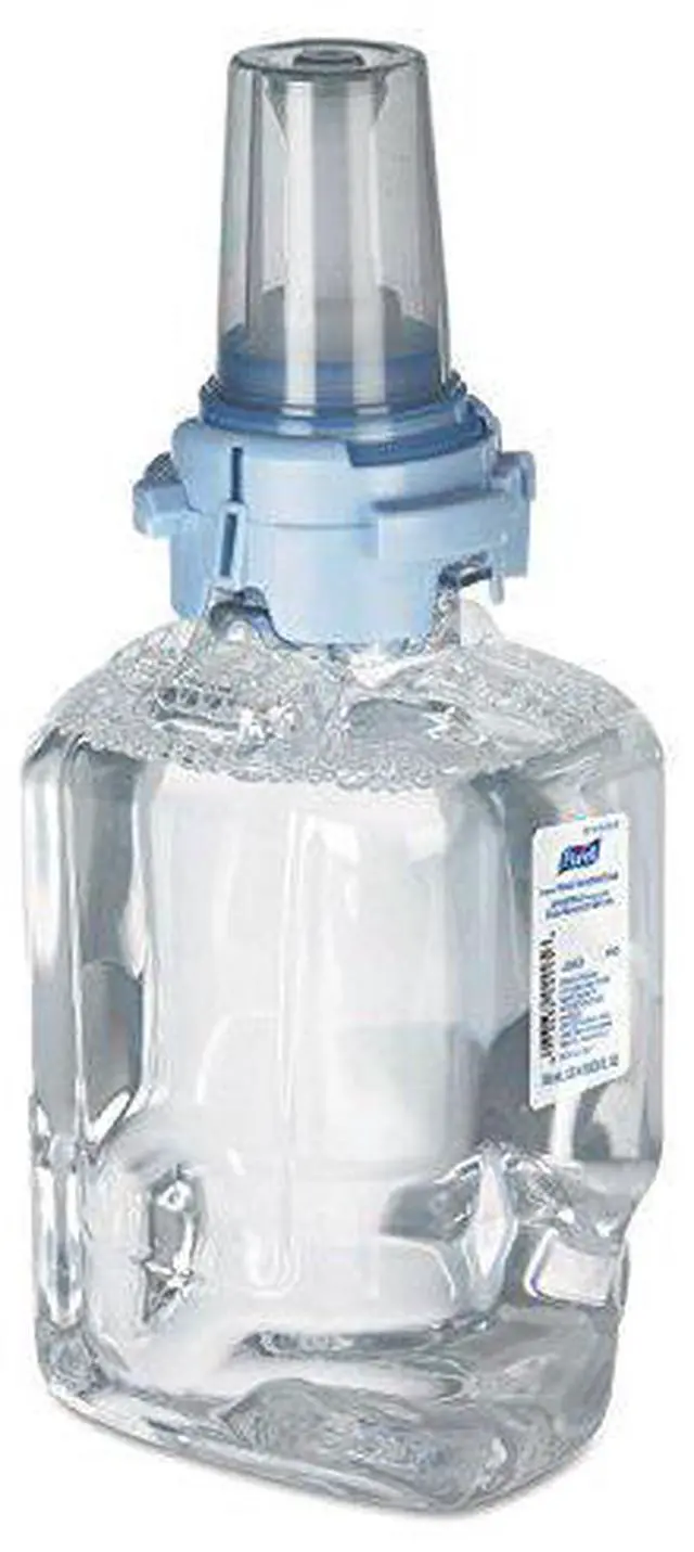 Alt view image 8 of 16 - Purell 870504CT Advanced Instant Hand Sanitizer Foam, ADX-7, 700 ml Refill, 4/Carton, 1 Carton