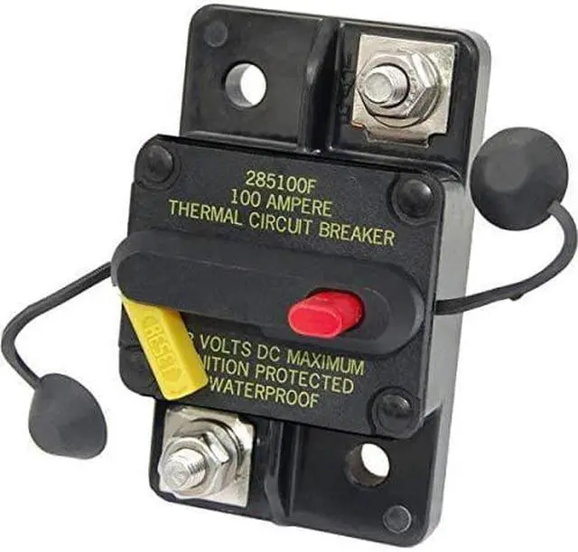 Alt view image 8 of 8 - Blue Sea 7184 60 Amp Circuit Breaker Surface Mt 285 Series