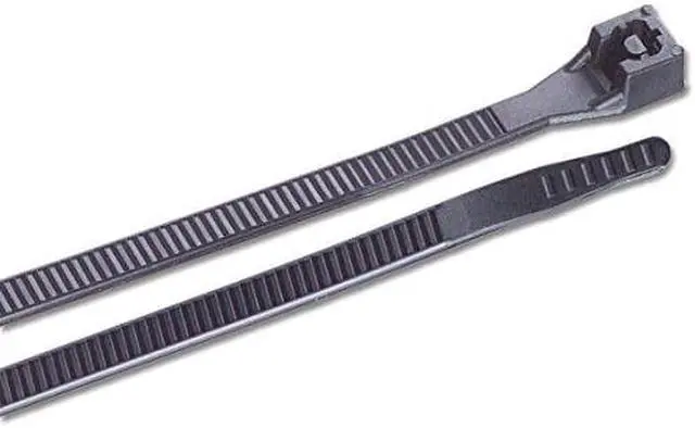Alt view image 5 of 6 - Ancor 14" UV Black Standard Cable Zip Ties-100 Pack - 199215