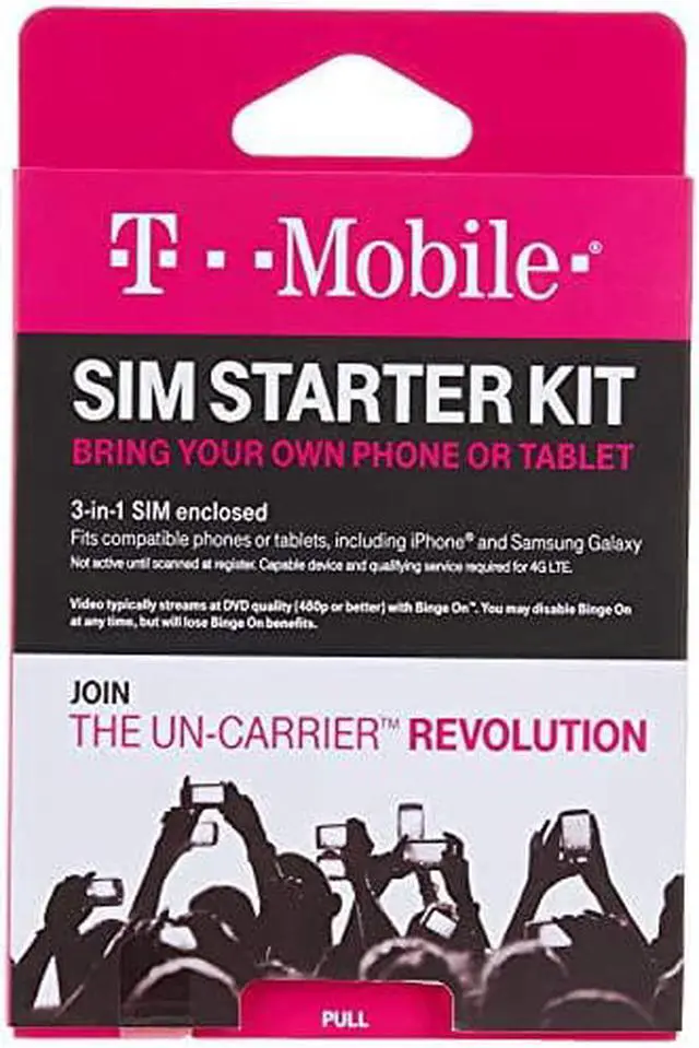 Alt view image 4 of 4 - T-Mobile 4G LTE Sim Card New Unactive All Size in One 3-in-1 Regular Nano Micro