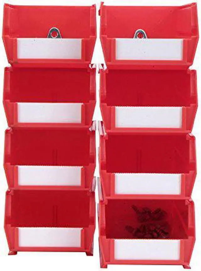 Main image of LocBin 028-R Pegboard BinKit, Small/Medium, Red
